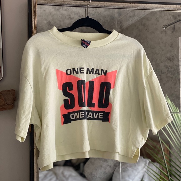 Vintage Tops - Price Firm. Distressed vintage surf shirt